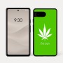 כיסוי בעיצוב אישי עם השם שלך לדגם - Google Pixel 7a 5G בעיצוב עלה מריחואנה - גראס