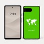 כיסוי בעיצוב אישי עם השם שלך לדגם - Google Pixel 7a 5G בעיצוב מפת העולם