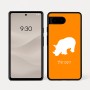כיסוי בעיצוב אישי עם השם שלך לדגם - Google Pixel 7a 5G בעיצוב קרנף