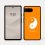 כיסוי בעיצוב אישי עם השם שלך לדגם - Google Pixel 7a 5G בעיצוב סמל יינג יאנג