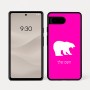 כיסוי בעיצוב אישי עם השם שלך לדגם - Google Pixel 7a 5G בעיצוב דוב