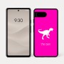 כיסוי בעיצוב אישי עם השם שלך לדגם - Google Pixel 7a 5G בעיצוב דינוזאור