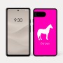 כיסוי בעיצוב אישי עם השם שלך לדגם - Google Pixel 7a 5G בעיצוב סוס