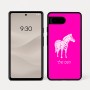 כיסוי בעיצוב אישי עם השם שלך לדגם - Google Pixel 7a 5G בעיצוב זברה