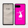 כיסוי בעיצוב אישי עם השם שלך לדגם - Google Pixel 7a 5G בעיצוב בלרינה