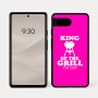 כיסוי בעיצוב אישי עם השם שלך לדגם - Google Pixel 7a 5G בעיצוב מלך הגריל