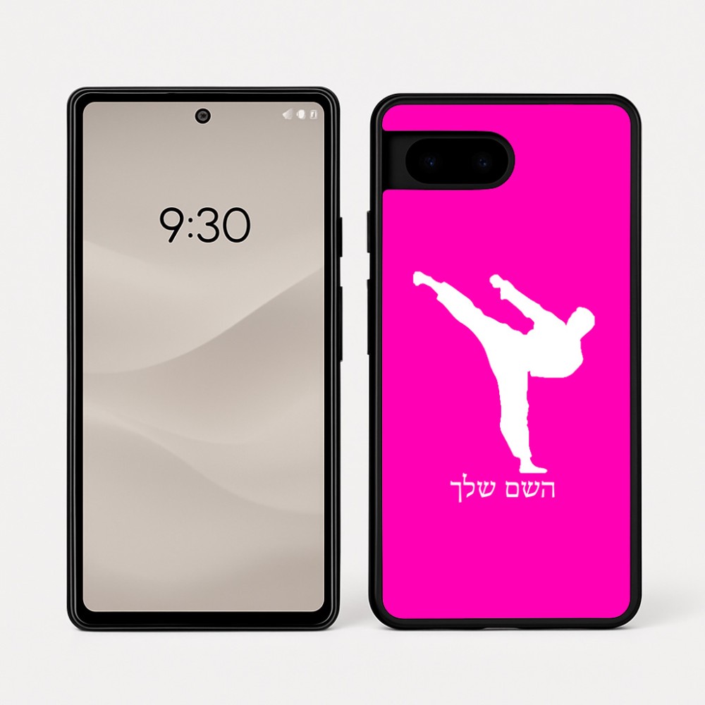 כיסוי בעיצוב אישי עם השם שלך לדגם - Google Pixel 7a 5G בעיצוב קרטה