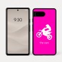 כיסוי בעיצוב אישי עם השם שלך לדגם - Google Pixel 7a 5G בעיצוב מוטוקרוס