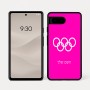 כיסוי בעיצוב אישי עם השם שלך לדגם - Google Pixel 7a 5G בעיצוב אולימפי