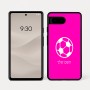 כיסוי בעיצוב אישי עם השם שלך לדגם - Google Pixel 7a 5G בעיצוב כדורגל כדור כדורגל
