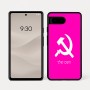 כיסוי בעיצוב אישי עם השם שלך לדגם - Google Pixel 7a 5G בעיצוב פטיש ומגל