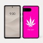 כיסוי בעיצוב אישי עם השם שלך לדגם - Google Pixel 7a 5G בעיצוב עלה מריחואנה - גראס