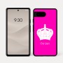 כיסוי בעיצוב אישי עם השם שלך לדגם - Google Pixel 7a 5G בעיצוב כתר מלכותי