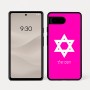 כיסוי בעיצוב אישי עם השם שלך לדגם - Google Pixel 7a 5G בעיצוב מגן דוד - מגן דוד - ישראל