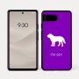 כיסוי בעיצוב אישי עם השם שלך לדגם - Google Pixel 7a 5G בעיצוב כלב