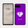 כיסוי בעיצוב אישי עם השם שלך לדגם - Google Pixel 7a 5G בעיצוב ראש פיל