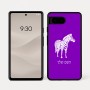 כיסוי בעיצוב אישי עם השם שלך לדגם - Google Pixel 7a 5G בעיצוב זברה