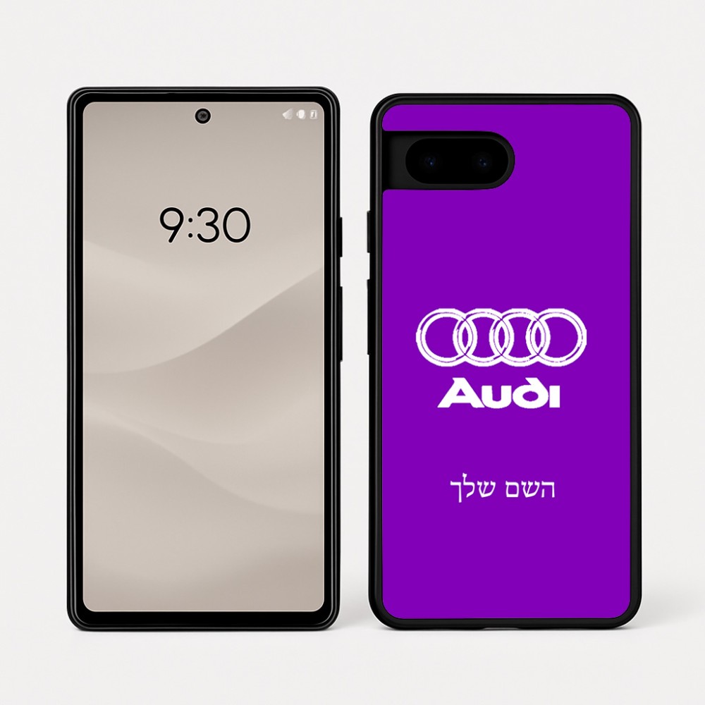 כיסוי בעיצוב אישי עם השם שלך לדגם - Google Pixel 7a 5G בעיצוב אאודי