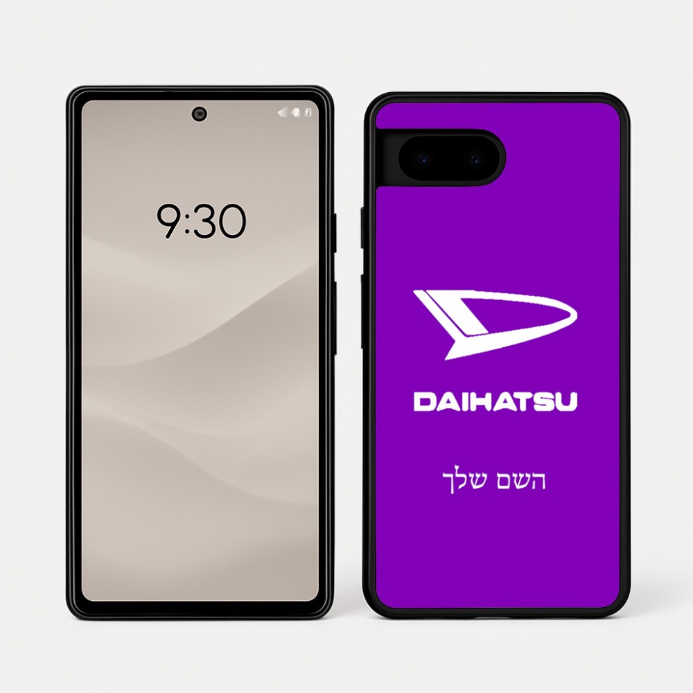 כיסוי בעיצוב אישי עם השם שלך לדגם - Google Pixel 7a 5G בעיצוב דייהטסו