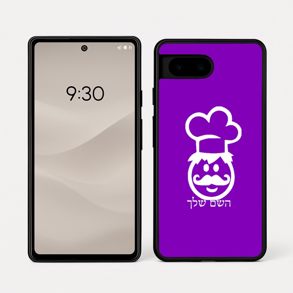 כיסוי בעיצוב אישי עם השם שלך לדגם - Google Pixel 7a 5G בעיצוב שף