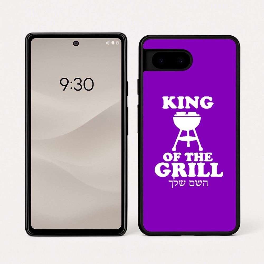 כיסוי בעיצוב אישי עם השם שלך לדגם - Google Pixel 7a 5G בעיצוב מלך הגריל