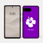 כיסוי בעיצוב אישי עם השם שלך לדגם - Google Pixel 7a 5G בעיצוב פרח היביסקוס