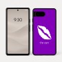 כיסוי בעיצוב אישי עם השם שלך לדגם - Google Pixel 7a 5G בעיצוב שפתיים - נשיקה