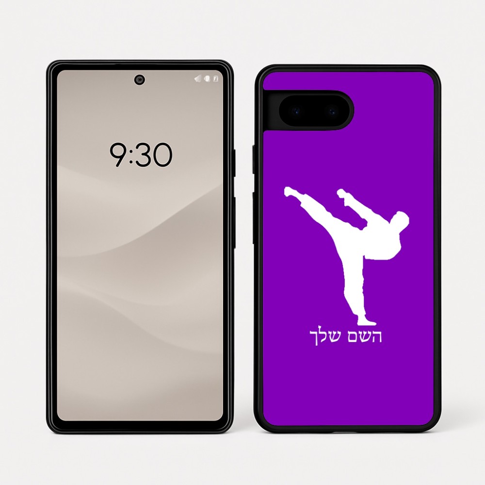 כיסוי בעיצוב אישי עם השם שלך לדגם - Google Pixel 7a 5G בעיצוב קרטה