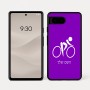כיסוי בעיצוב אישי עם השם שלך לדגם - Google Pixel 7a 5G בעיצוב אופניים אולימפיים