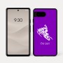 כיסוי בעיצוב אישי עם השם שלך לדגם - Google Pixel 7a 5G בעיצוב אופנוע שלג