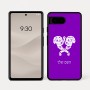 כיסוי בעיצוב אישי עם השם שלך לדגם - Google Pixel 7a 5G בעיצוב פרחי קרן