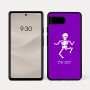 כיסוי בעיצוב אישי עם השם שלך לדגם - Google Pixel 7a 5G בעיצוב סקלטון