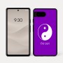 כיסוי בעיצוב אישי עם השם שלך לדגם - Google Pixel 7a 5G בעיצוב סמל יינג יאנג