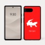 כיסוי בעיצוב אישי עם השם שלך לדגם - Google Pixel 7a 5G בעיצוב תנין