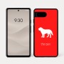כיסוי בעיצוב אישי עם השם שלך לדגם - Google Pixel 7a 5G בעיצוב כלב