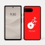 כיסוי בעיצוב אישי עם השם שלך לדגם - Google Pixel 7a 5G בעיצוב תקליטור - אזור מוזיקה
