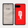 כיסוי בעיצוב אישי עם השם שלך לדגם - Google Pixel 7a 5G בעיצוב מיקרופון