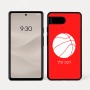 כיסוי בעיצוב אישי עם השם שלך לדגם - Google Pixel 7a 5G בעיצוב כדורסל