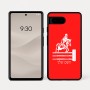 כיסוי בעיצוב אישי עם השם שלך לדגם - Google Pixel 7a 5G בעיצוב רוכב סוסים