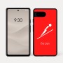 כיסוי בעיצוב אישי עם השם שלך לדגם - Google Pixel 7a 5G בעיצוב קפיצת סקי אולימפית