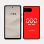 כיסוי בעיצוב אישי עם השם שלך לדגם - Google Pixel 7a 5G בעיצוב אולימפי
