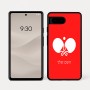 כיסוי בעיצוב אישי עם השם שלך לדגם - Google Pixel 7a 5G בעיצוב פינג פונג