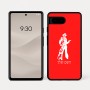 כיסוי בעיצוב אישי עם השם שלך לדגם - Google Pixel 7a 5G בעיצוב קאובוי המערב הפרוע