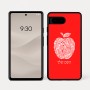 כיסוי בעיצוב אישי עם השם שלך לדגם - Google Pixel 7a 5G בעיצוב הדפס תפוח