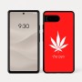 כיסוי בעיצוב אישי עם השם שלך לדגם - Google Pixel 7a 5G בעיצוב עלה מריחואנה - גראס