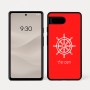 כיסוי בעיצוב אישי עם השם שלך לדגם - Google Pixel 7a 5G בעיצוב הגה - קפטן - ים