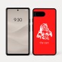 כיסוי בעיצוב אישי עם השם שלך לדגם - Google Pixel 7a 5G בעיצוב סנטה קלאוס