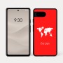 כיסוי בעיצוב אישי עם השם שלך לדגם - Google Pixel 7a 5G בעיצוב מפת העולם