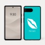 כיסוי בעיצוב אישי עם השם שלך לדגם - Google Pixel 7a 5G בעיצוב שפתיים - נשיקה
