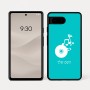 כיסוי בעיצוב אישי עם השם שלך לדגם - Google Pixel 7a 5G בעיצוב תקליטור - אזור מוזיקה